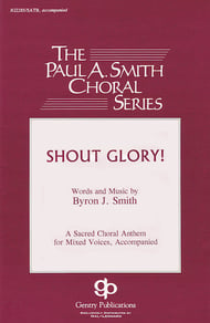 Shout Glory! SATB choral sheet music cover Thumbnail